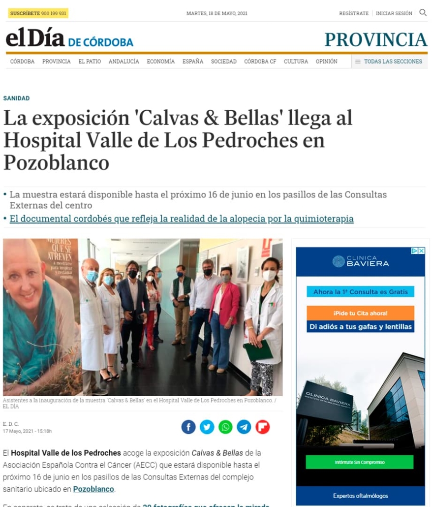Dia de Córdoba Exposición Calvas&Bellas Pozoblanco