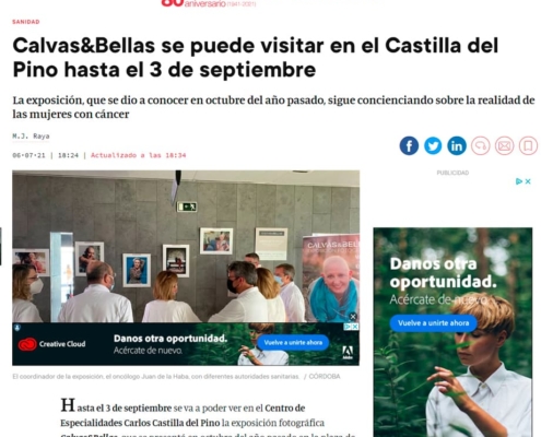 Exposición Calvas&Bellas en Castilla del Pino