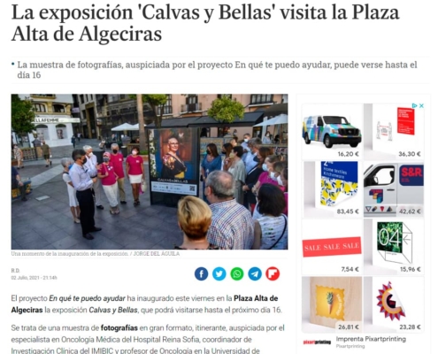 EuropaSur Algaciras: Exposición Calvas y Bellas